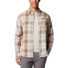 imageColumbia Mens Vapor Ridge Iii Long Sleeve ShirtDark Stone Tartan Ombre