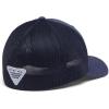 imageColumbia Womens PFG Logo Mesh Ball CapHigh CrownCarbonViolet Sea