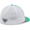 imageColumbia Womens PFG Logo Mesh Ball CapHigh CrownElectric Turquoise  Cool Grey  Hook