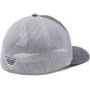 imageColumbia Womens PFG Logo Mesh Ball CapHigh CrownGrill HeatherCool Grey