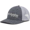 imageColumbia Womens PFG Logo Mesh Ball CapHigh CrownGrill HeatherCool Grey