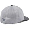 imageColumbia Womens PFG Logo Mesh Ball CapHigh CrownGrill HeatherCool Grey