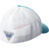 imageColumbia Womens PFG Logo Mesh Ball CapHigh CrownOcean Teal corange