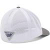 imageColumbia Womens PFG Logo Mesh Ball CapHigh CrownTitanium  Hook