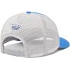 imageColumbia Womens PFG Logo Mesh Ball CapHigh CrownVivid BlueCool Grey