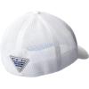 imageColumbia Womens PFG Logo Mesh Ball CapHigh CrownWhite riptide