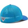 imageColumbia Womens PFG Logo Mesh Ball CapHigh CrownWhiteAtollMarlin