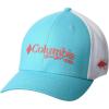 imageColumbia Womens PFG Logo Mesh Ball CapHigh CrownOcean Teal corange