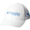 imageColumbia Womens PFG Logo Mesh Ball CapHigh CrownWhite riptide