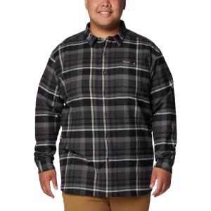 imageColumbia Mens Pitchstone Heavyweight Flannel IiBlack Multi Plaid