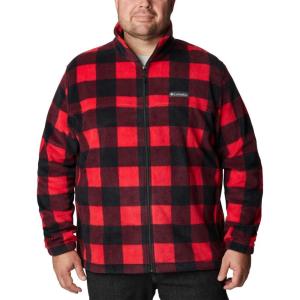 imageColumbia Mens Steens Mountain Printed JacketMountain Red Check Print