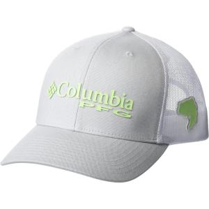 imageColumbia Womens PFG Logo Mesh Ball CapHigh CrownCool GreyKey West