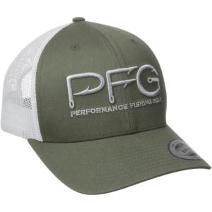 imageColumbia Womens PFG Logo Mesh Ball CapHigh CrownCypress Hook