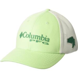 imageColumbia Womens PFG Logo Mesh Ball CapHigh CrownKey West circuit