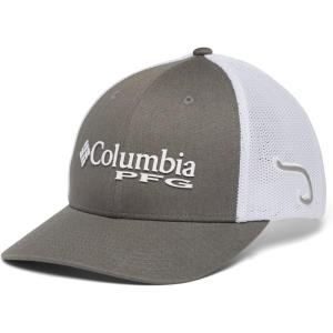 imageColumbia Womens PFG Logo Mesh Ball CapHigh CrownTitanium  Hook