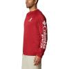 imageColumbia Mens CLG Terminal Tackle Ls ShirtAla  Red Velvet  White