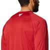 imageColumbia Mens CLG Terminal Tackle Ls ShirtArk  Red Velvet  White