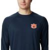 imageColumbia Mens CLG Terminal Tackle Ls ShirtAub  Collegiate Navy  Spark Orange