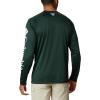 imageColumbia Mens CLG Terminal Tackle Ls ShirtMs  Spruce  White