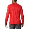 imageColumbia Mens CLG Terminal Tackle Ls ShirtNeb  Bright Red  White