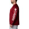 imageColumbia Mens CLG Terminal Tackle Ls ShirtSc  Beet  White