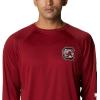 imageColumbia Mens CLG Terminal Tackle Ls ShirtSc  Beet  White