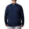 imageColumbia Mens CLG Terminal Tackle Ls ShirtUm  Collegiate Navy  Collegiate Yellow