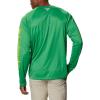 imageColumbia Mens CLG Terminal Tackle Ls ShirtUo  Fuse Green  Yellow Glo