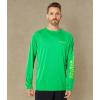 imageColumbia Mens CLG Terminal Tackle Ls ShirtUo  Fuse Green  Yellow Glo