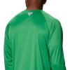 imageColumbia Mens CLG Terminal Tackle Ls ShirtUo  Fuse Green  Yellow Glo