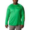 imageColumbia Mens CLG Terminal Tackle Ls ShirtUo  Fuse Green  Yellow Glo