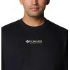 imageColumbia Mens Meridian Creek CrewBlackCsc Center Chest