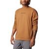 imageColumbia Mens Meridian Creek CrewCamel BrownCsc Center Chest