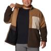 imageColumbia Mens Mountainside Heavyweight Fleece2024 DeltaCordovanAncient Fossil