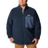 imageColumbia Mens Mountainside Heavyweight FleeceCollegiate NavyDark Mountain