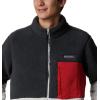 imageColumbia Mens Mountainside Heavyweight FleeceSharkNimbus GreyMountain Red