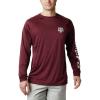 Tam - Deep Maroon  White