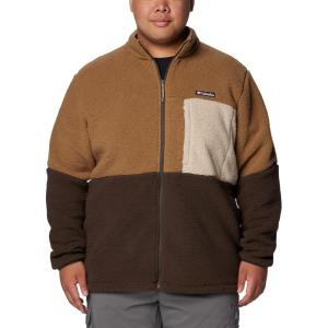 imageColumbia Mens Mountainside Heavyweight Fleece2024 DeltaCordovanAncient Fossil