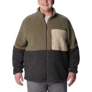 imageColumbia Mens Mountainside Heavyweight Fleece2024 Stone GreenSharkAncient Fossil