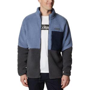 imageColumbia Mens Mountainside Heavyweight FleeceBluestoneSharkCollegiate Navy