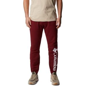imageColumbia Mens Columbia Trek JoggerRed JasperVertical Logo