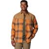 imageColumbia Mens Roughtail Utility Over ShirtSahara Blurred Buck PlaidSahara