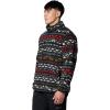 imageColumbia Mens Rugged Ridge Half Snap FleeceBlack Madras Multi