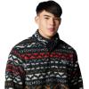 imageColumbia Mens Rugged Ridge Half Snap FleeceBlack Madras Multi