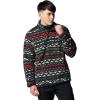 imageColumbia Mens Rugged Ridge Half Snap FleeceBlack Madras Multi