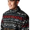 imageColumbia Mens Rugged Ridge Half Snap FleeceBlack Madras Multi