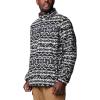 imageColumbia Mens Rugged Ridge Half Snap FleeceDark Stone Madras Tonal