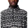 imageColumbia Mens Rugged Ridge Half Snap FleeceDark Stone Madras Tonal