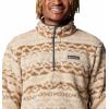 imageColumbia Mens Rugged Ridge Half Snap FleeceDark StoneDelta Madras Multi