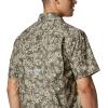 imageColumbia Mens Super Slack Tide Camp ShirtAlpine Tundra Flatslam Tropical Print